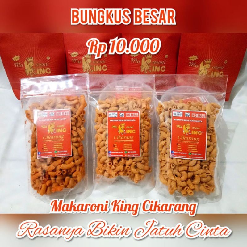 

Makaroni Pedas Makaroni Goreng King Cikarang 105gram Makaroni Enak Makaroni Renyah Makaroni Kriuk