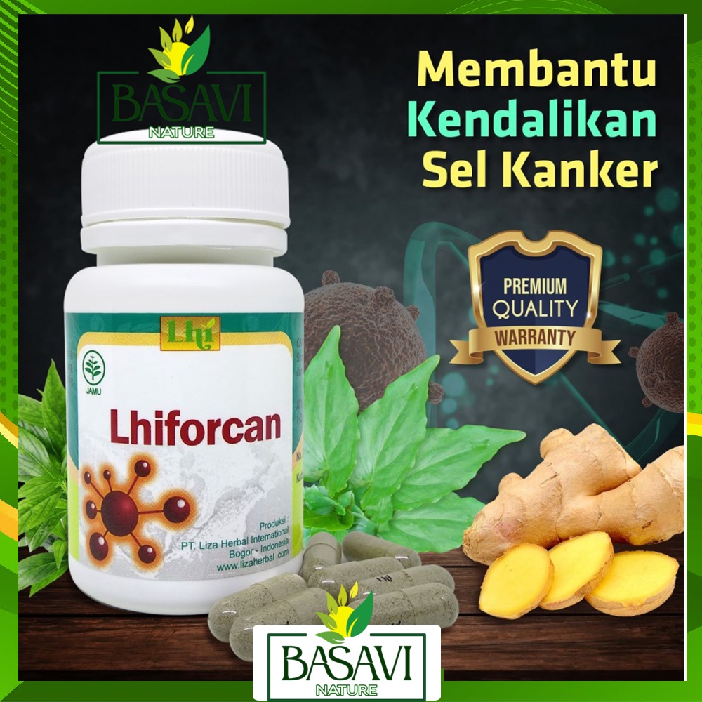 Obat Herbal Kanker Tumor BPOM Halal LHIFORCAN(Keladi Tikus,Sambiloto, Temuputih)