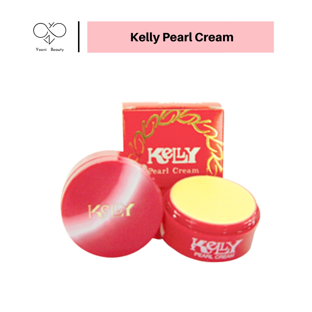 Kelly Pearl Cream 5gr 15gr Original BPOM / Cream Pemutih Wajah Kelly