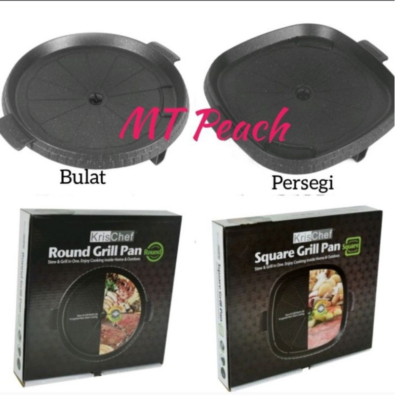 KRISCHEF GRILL PAN JOY WAJAN PANGGANG 35CM