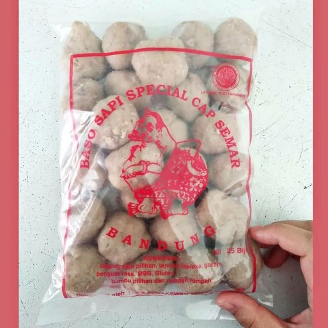 

Baso semar sapi asli bandung sedang polos