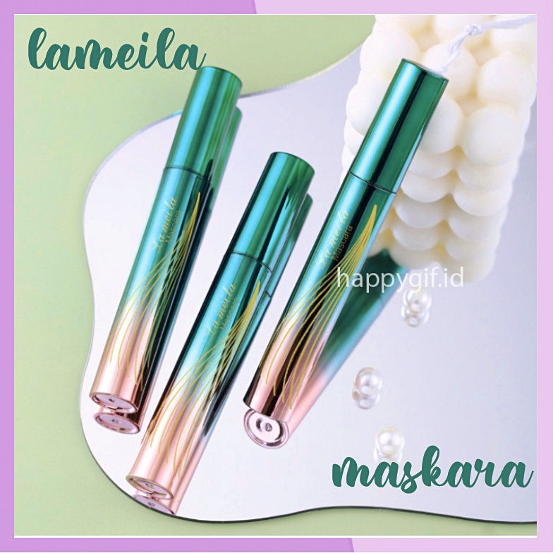 LAMEILA Maskara Emerald Melentikan Bulu Mata Tebal Dan Lentik Waterproof/Tahan Lama  Mascara LA112