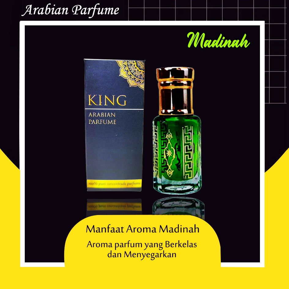 Parfum Sholat Parfum Arabian Madinah Aroma khas Arab Asli Saudi Arabia Non Alkhohol