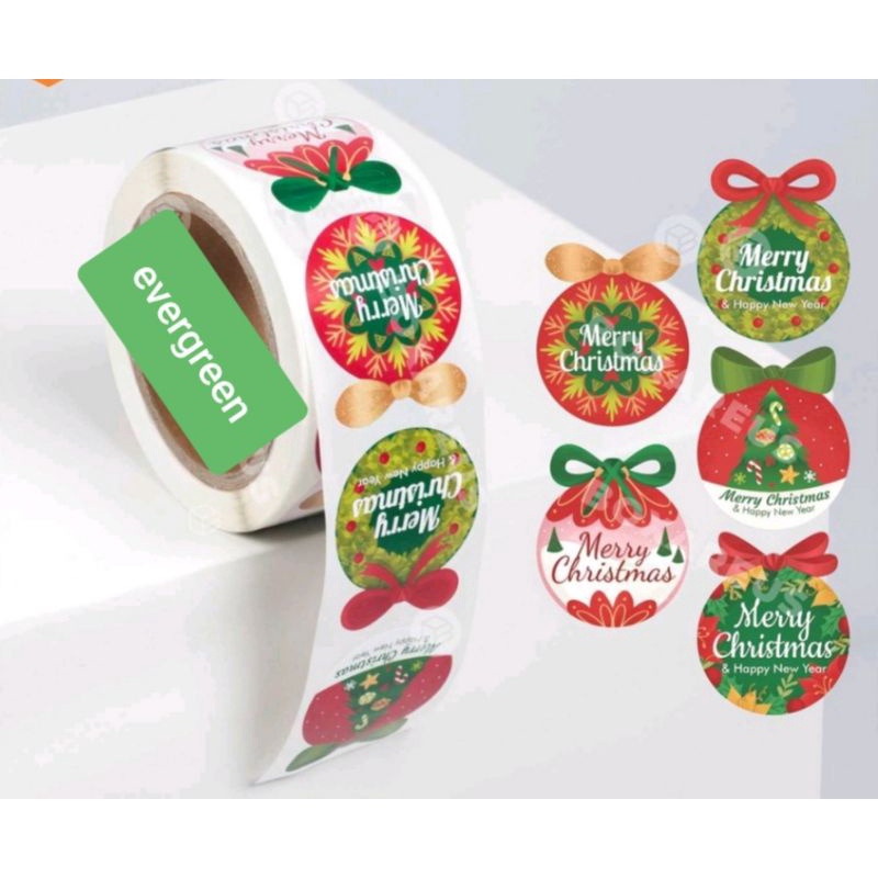 

Sticker Christmas | Stiker Natal Souvenir Hiasan Kertas Tempel Karakter
