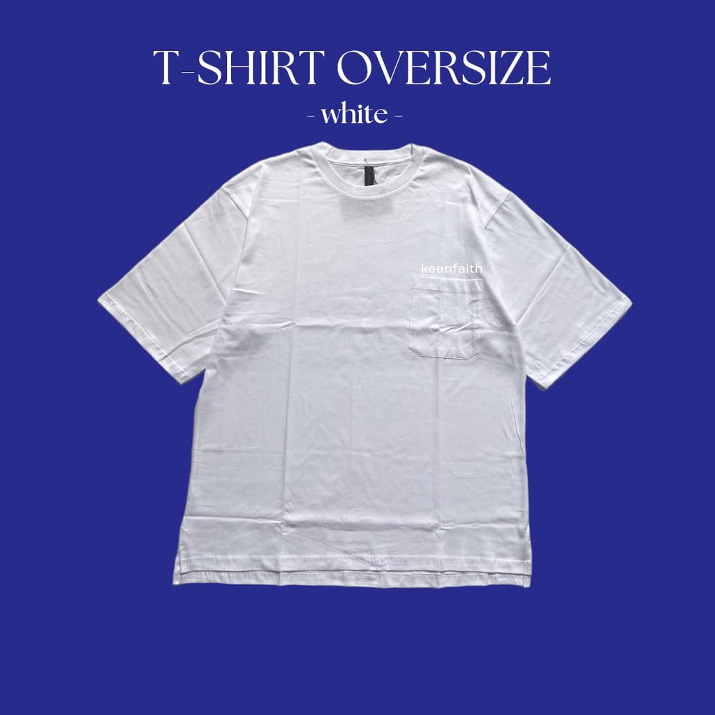 KAOS OVERSIZE POLOS KAOS OVERSIZE POLOS WANITA PRIA KAOS OVERSIZE DISTRO KAOS OVERSIZE POKET SAKU KANTONG KAOS OVERSIZE JUMBO PREMIUM