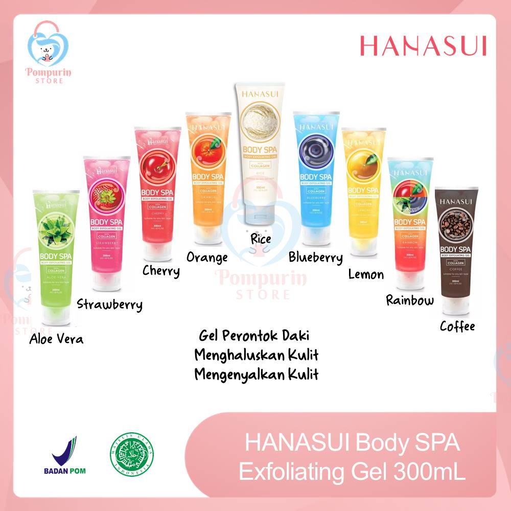 15 Rekomendasi Merk Body Scrub Hanasui Terbaik Murah Dan Bagus [Terbaru