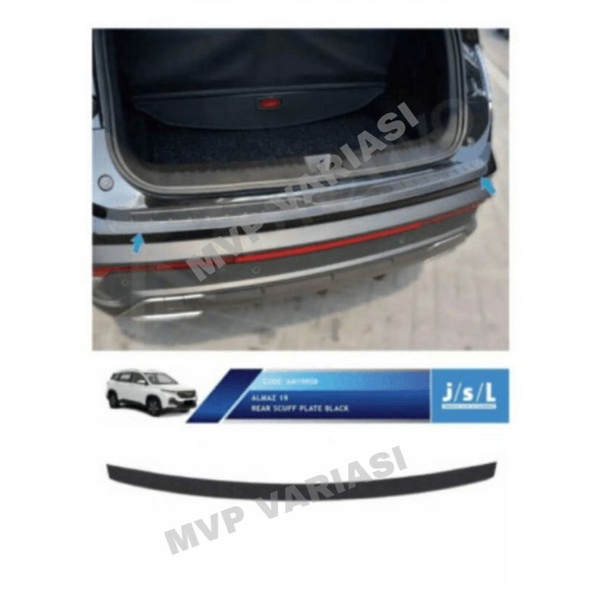 Sillplate Belakang Wuling Almaz Hitam JSL