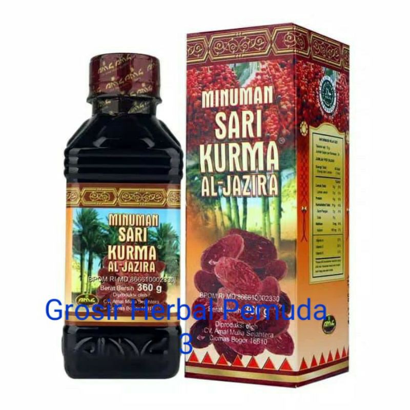 

Sari Kurma Al Jazira 360 gr