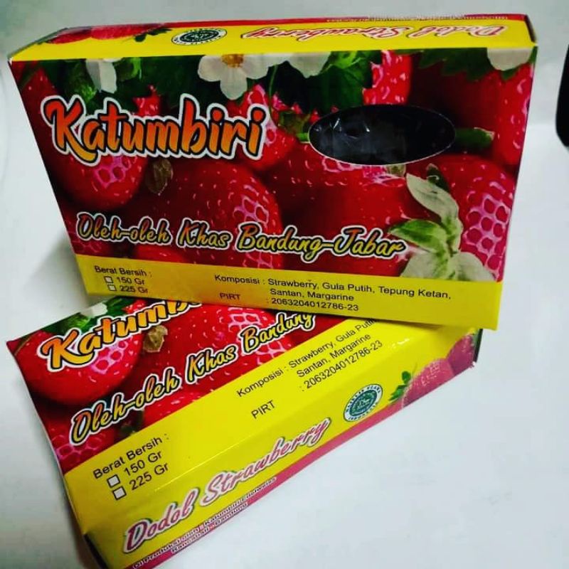 

Dodol strawberry oleh oleh khas ciwidey