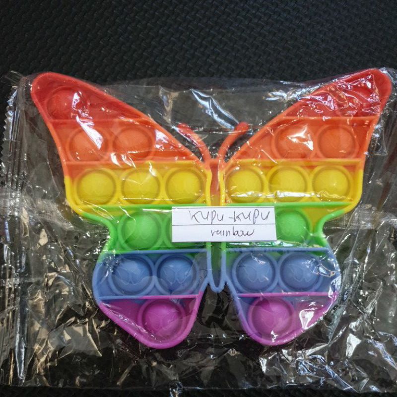 Pop It Kupu-kupu Rainbow | POP IT Mainan Anak | Sumatera Utara-Kupu-Kupu Rainbow