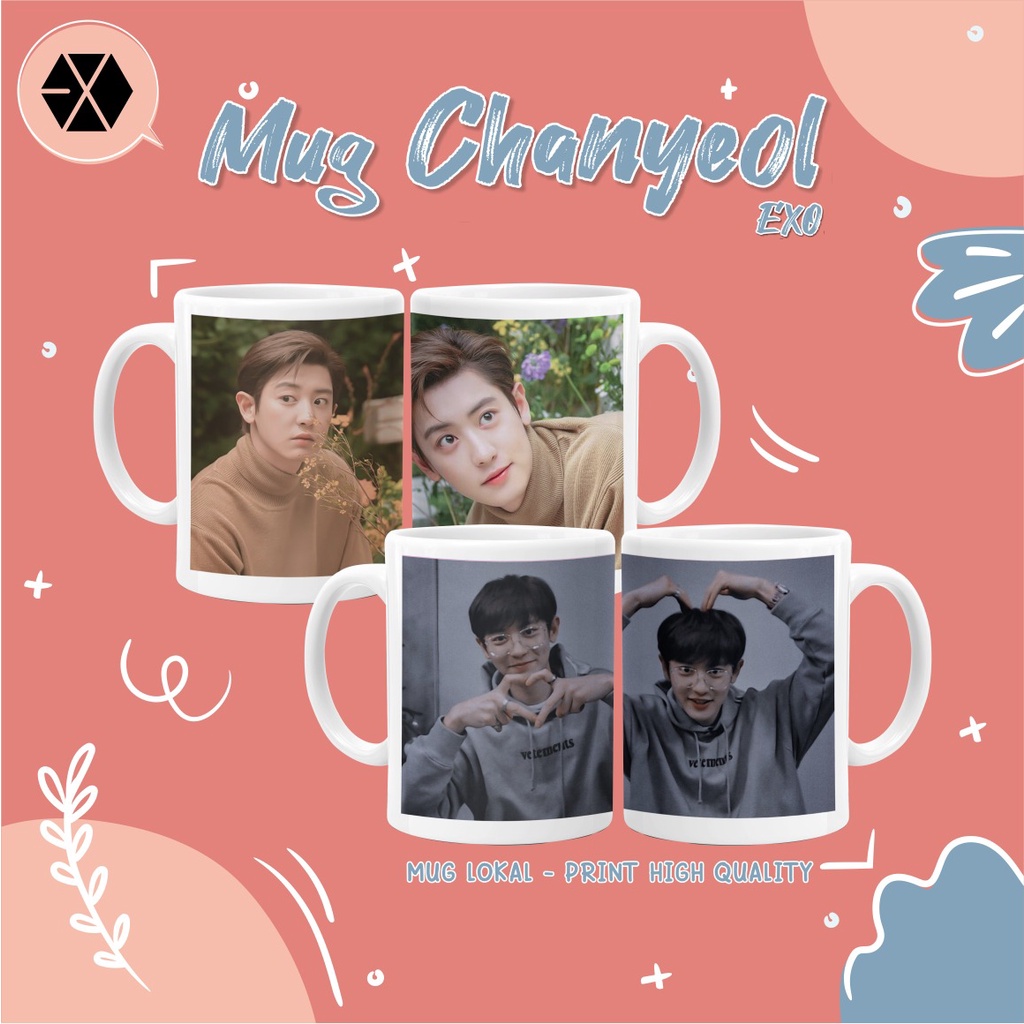 [ EXO ] MUG EXO KPOP CHANYEOL / MUG DIGITAL PRINTING EXO - MERCHANDISE EXO - MERCHANDISE KPOP / EXO