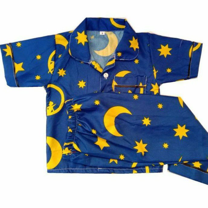 Piyama Anak Usia 6-12 Tahun  Setelan Baju Tidur Anak