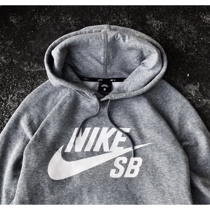 HOODIE NIKE SB GREY ORIGINAL