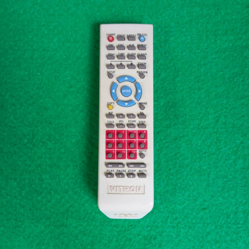 Remote DVD Player VITRON Original Asli .