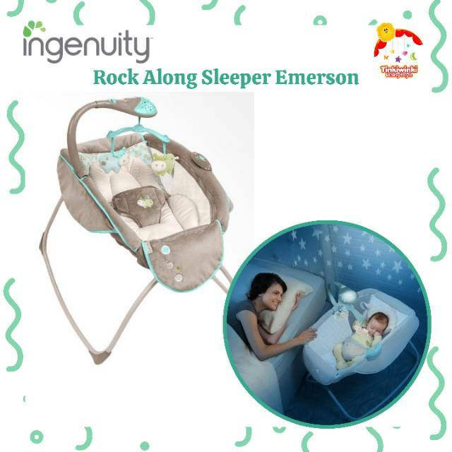 Ingenuity Moonlight Rocking Sleeper Emerson