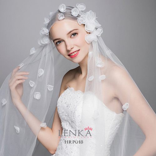 [PRODUK FAVORIT] VEIL WEDDING SLAYER AKSESORIS PENGANTIN WANITA PANJANG HRP018