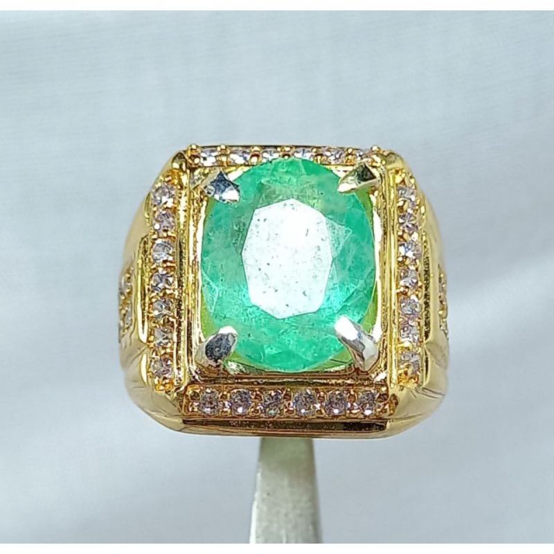 BATU ZAMRUD COLOMBIA/EMERALD BERLY ASLI NATURAL