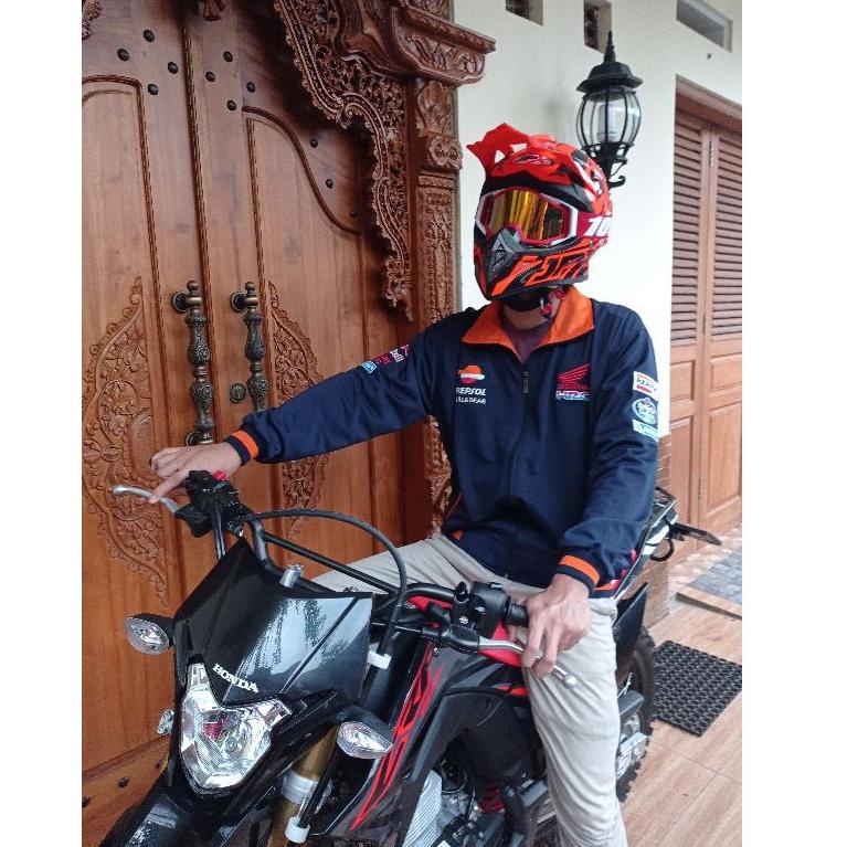 [TKR. 142419] Jaket Repsol Honda HRC team moto gp full bordir