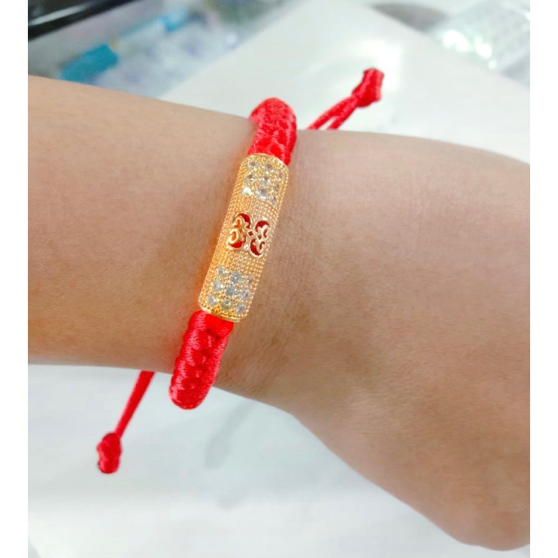 gelang tangan wanita //gelang serut //gelang rajut tali //perhiasan //gelang