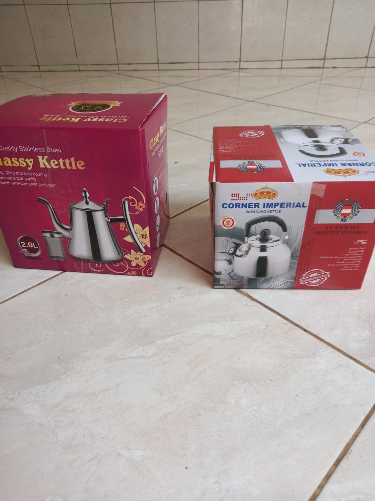 Murah Teko Bunyi Stainless Steel Bunyi 3 Liter High Quality Imperial