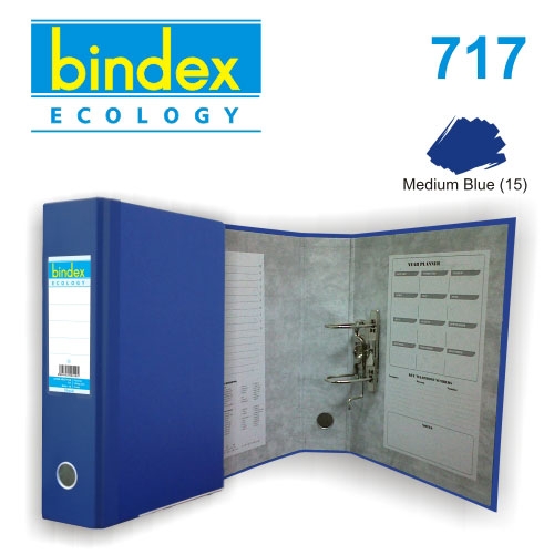 

Ordner Bindex 717 Folio 75 mm - Biru (Dus Isi 12 Pcs)
