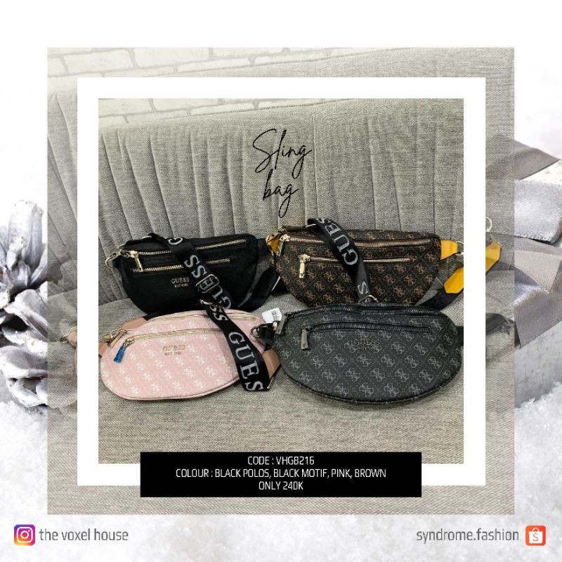 Sling bag (VHGB216) | Sling bag branded | Sling bag guess
