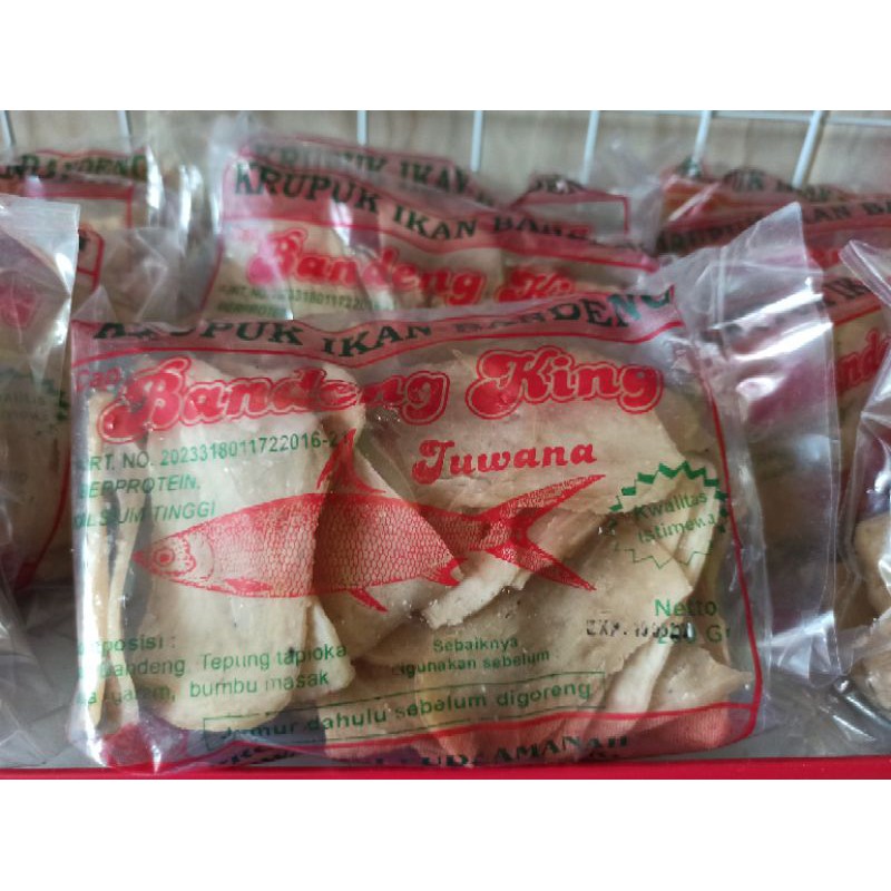 

Kerupuk Krupuk Ikan Bandeng Cap Bandeng King Juwana