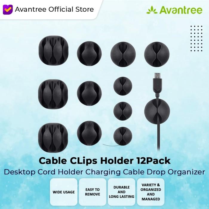 

Holder | Avantree Cable Clips Holder Management 9 Pcs - Clip01