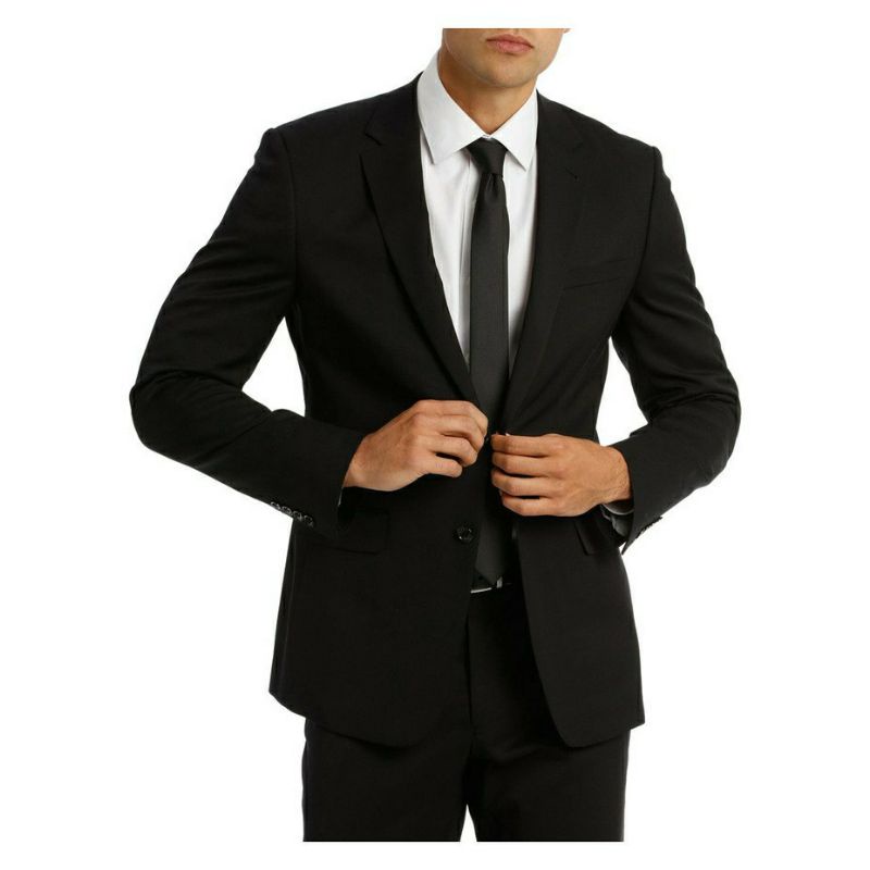 Setelan Jas pria hitam / Setelan Jas nikah Abu tua / Setelan Jas pria putih