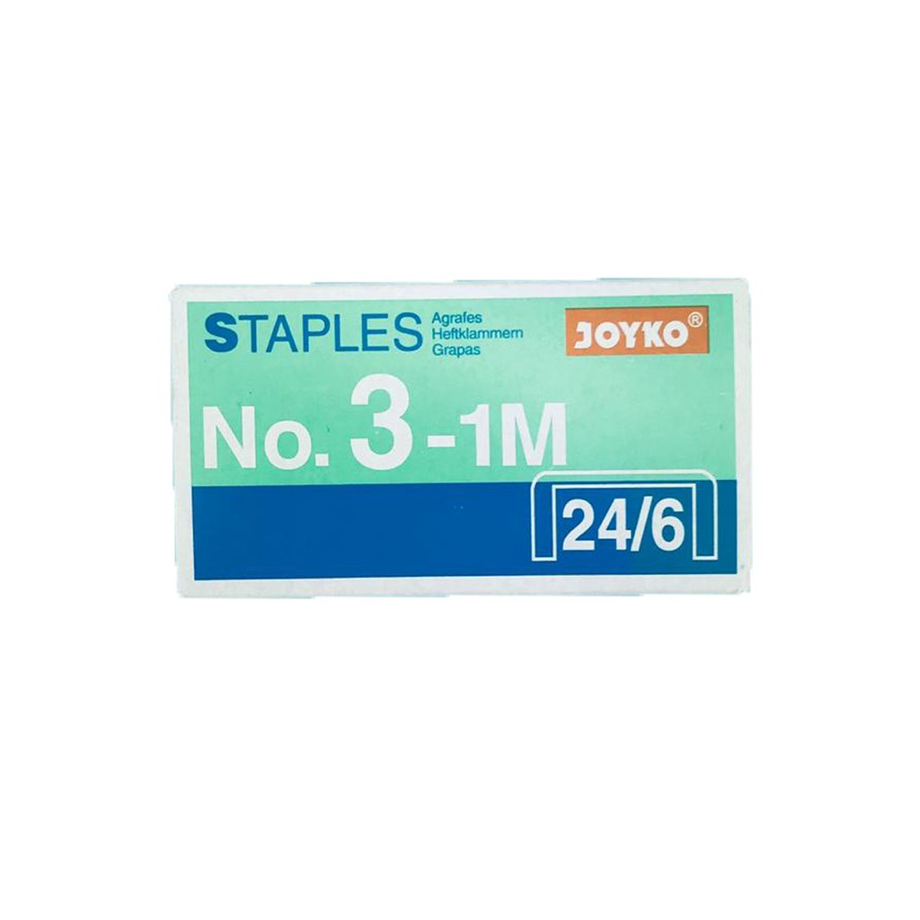 Joyko / Staples / Isian Stapler / No.3-1m / isi 1000staples