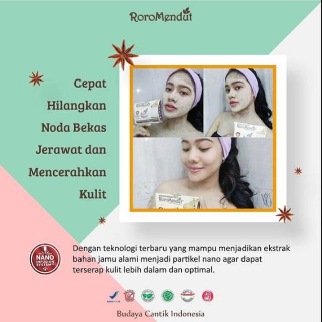 MASKER PEMUTIH REMPAH HITAM RORO MENDUT