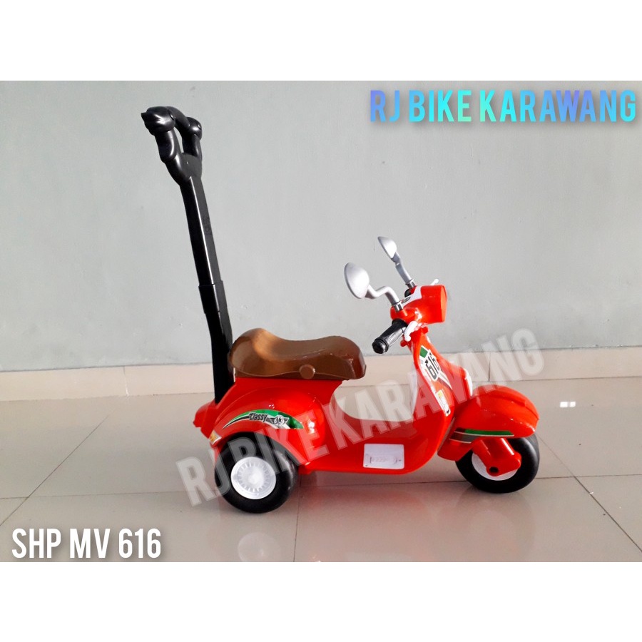 MOTOR MAINAN ANAK SHP 616 VESPA DORONGAN