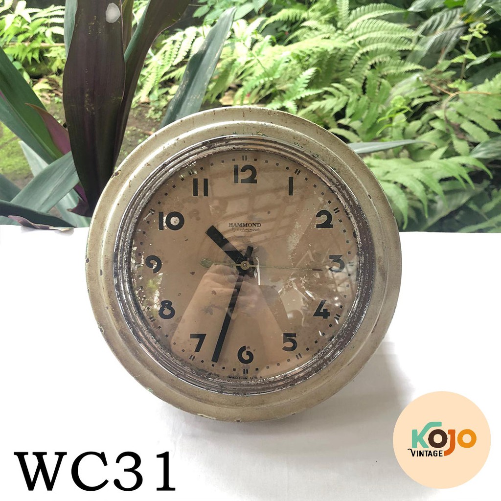 Jam Dinding Antik Kuno Jadul Retro Klasik Classic Vintage Unik Hammond