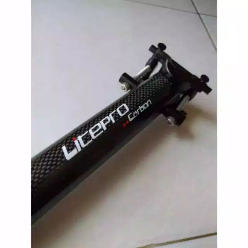 ORIGINAL SELI SEATPOST FOLDING BIKE LITEPRO CARBON 33,9mm