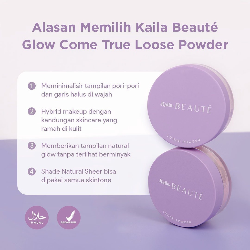 KAILA Beauté Glow Come True Loose Powder