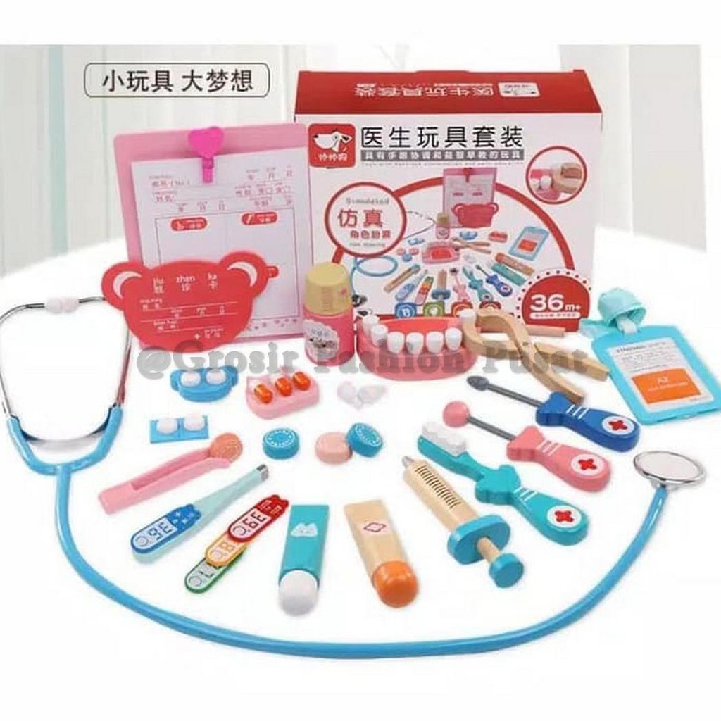  Mainan  Edukasi Anak Simulasi Dokter Gigi Sensory Toys 