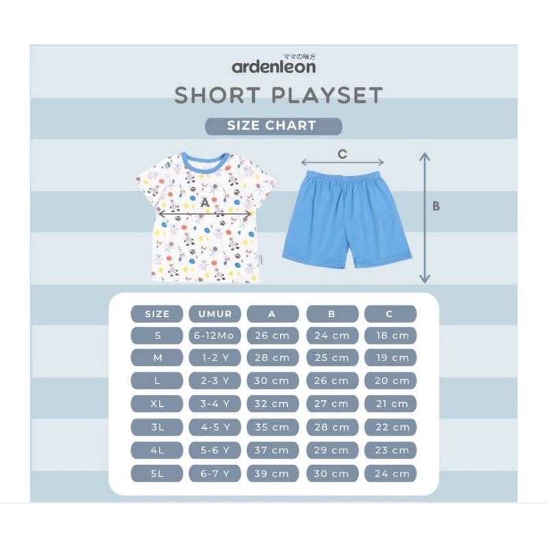 Ardenleon Short Playset Print