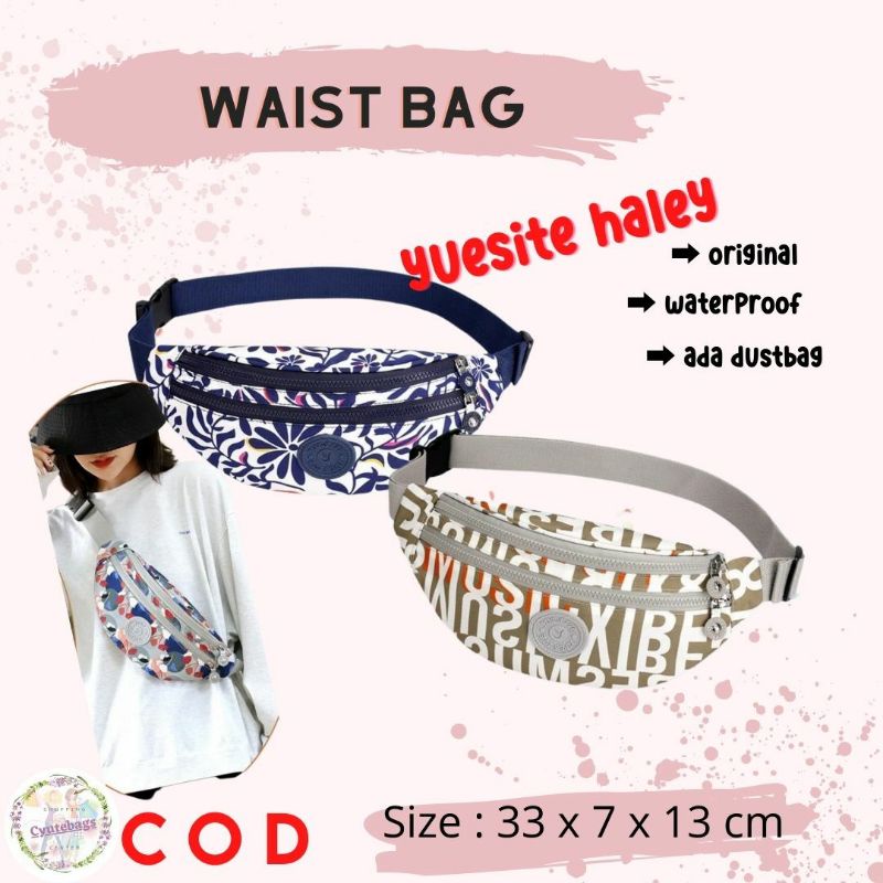 Tas pinggang wanita yuesite haley original waist bag