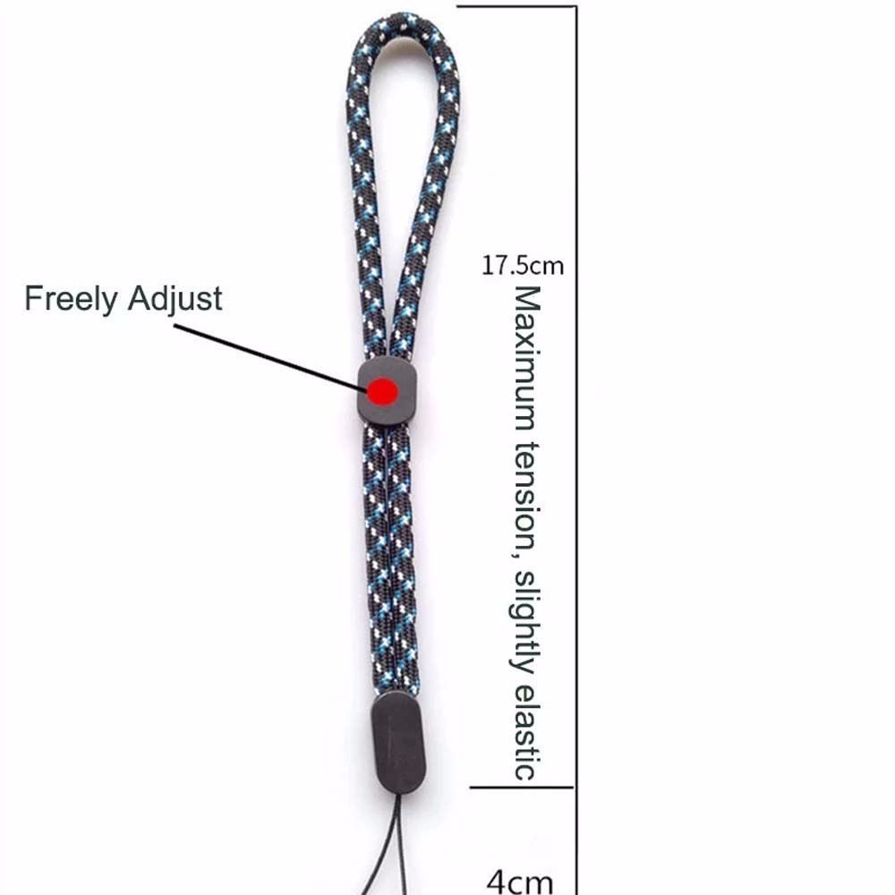 LANFY Anti Lost Mobile Phone Wrist Straps U Disk USB Lanyard Hand Lanyard Key Rope Camera Strap Walkie Talkie Flash Drives PSP Cord Adjustable Gadget Rope/Multicolor