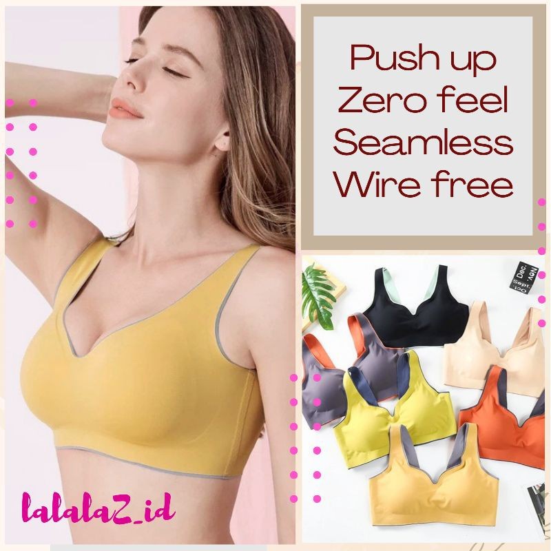 seamless bra zero feel beli 1 gratis 1 (2pcs)