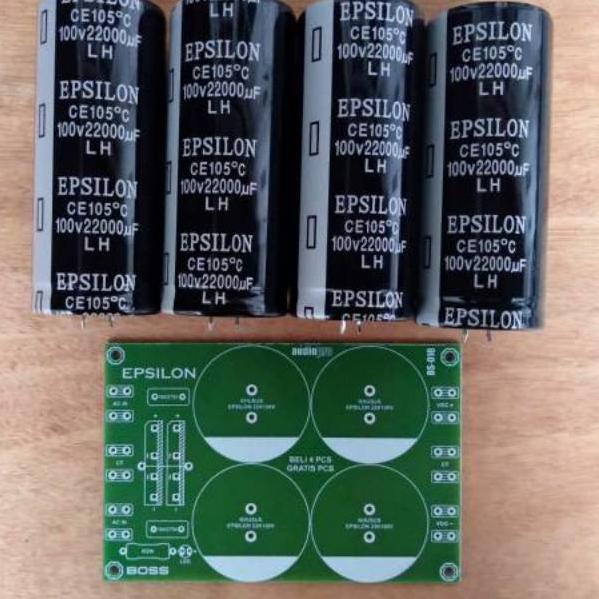 [KODE NKHCC] ELCO EPSILON 22000uf 100v ORIGINAL 22000uf 100v
