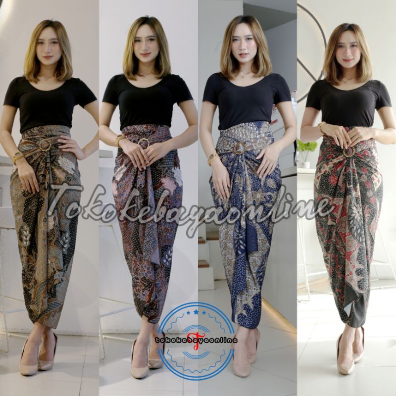 rok lilit batik / rok lilit batik kain lilit murah / lilit batik modern / 20 motif-2