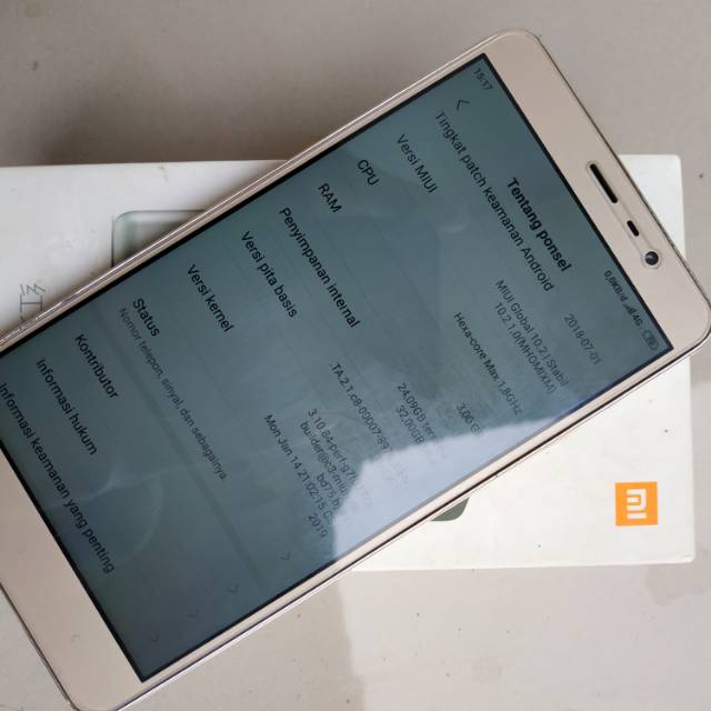 Redmi Note 3 Pro RAM 3GB Second