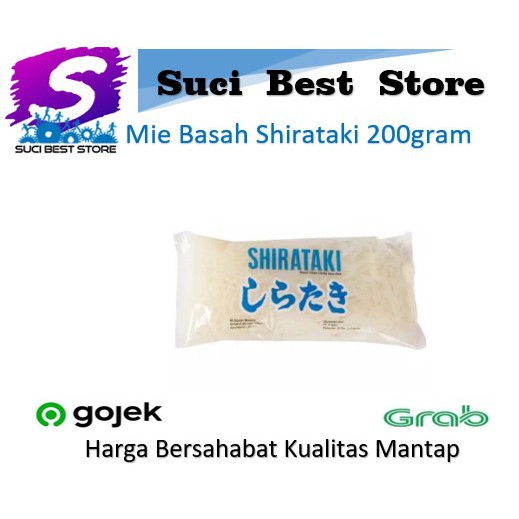 

Mie Basah Shirataki 200gr Promo Bandung By Suci Best Store