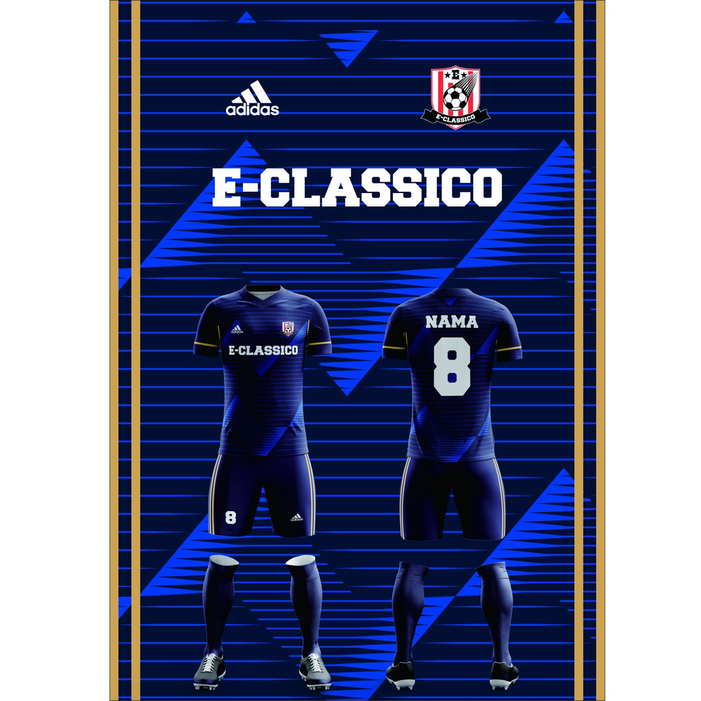 KAOS BAJU SETELAN FUTSAL TEAM BISA DESAIN SESUKA HATI DAN BISA PESAN SATUAN