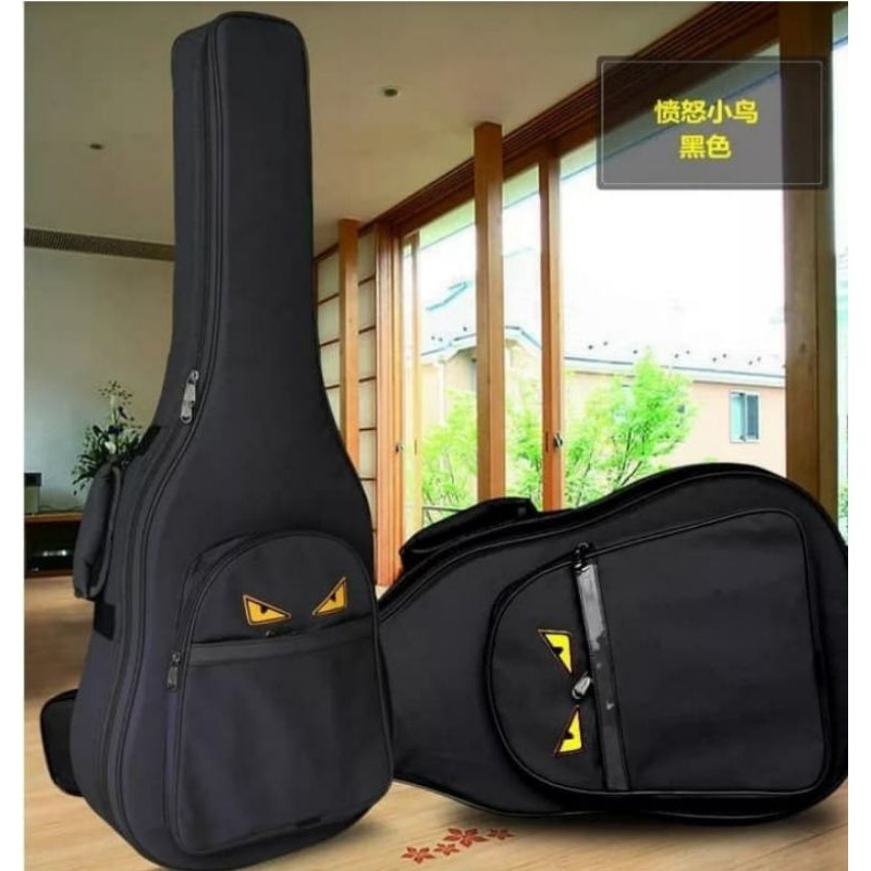 tas semi hard case gitar klasik / gigbag gitar classic busa tebal