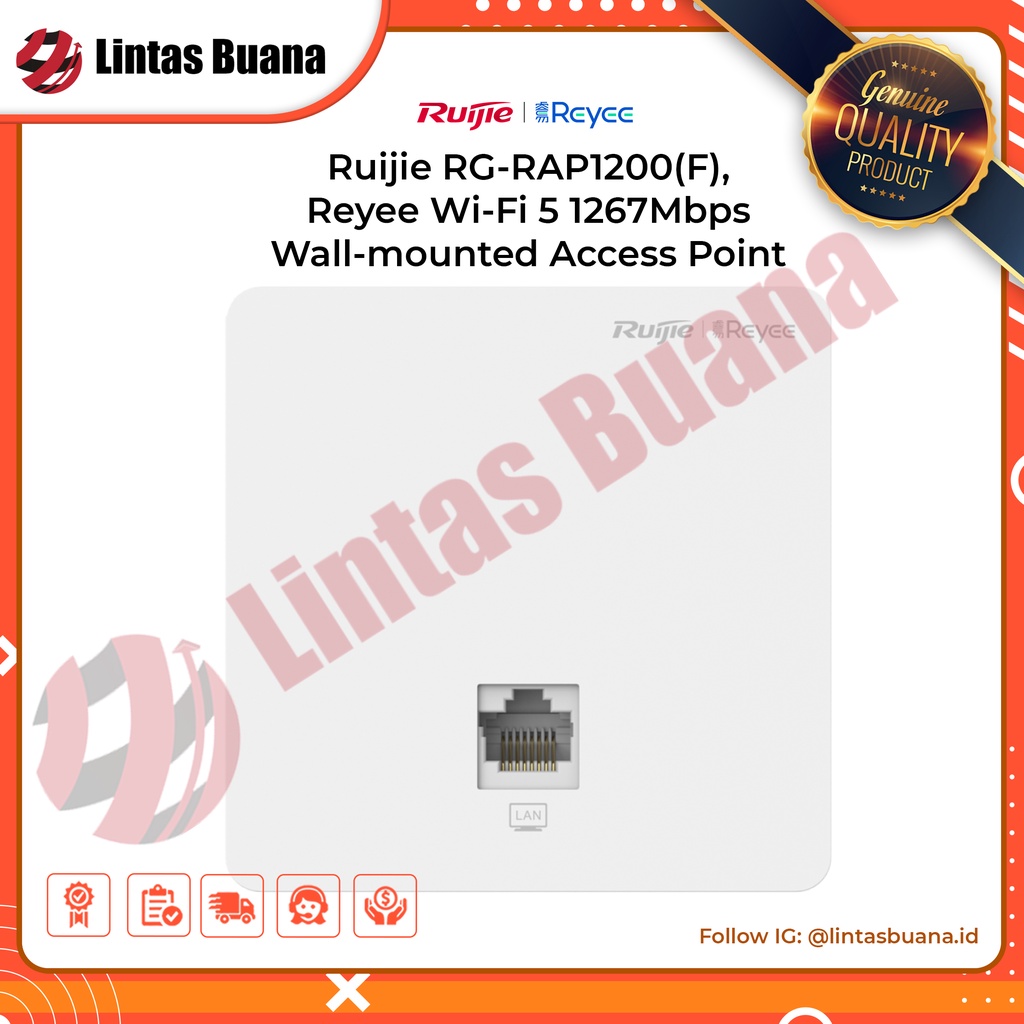 ruijie RG-RAP1200(F) Access Point Dinding