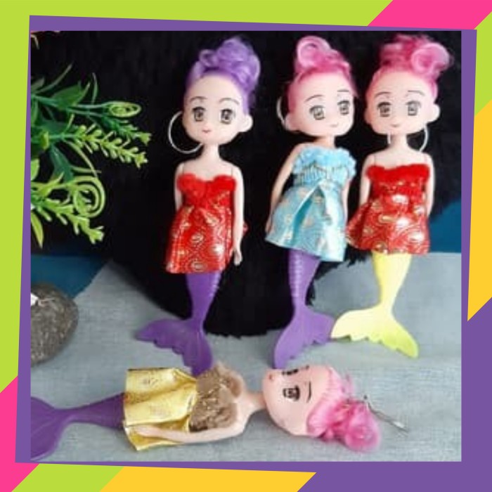 gantungan kunci/konci boneka putri duyung/ sku 164