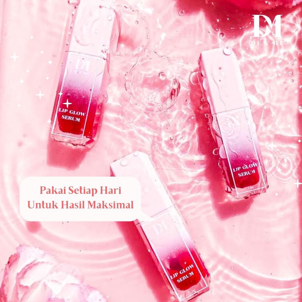 Dew Me Lip Glow Serum With Moisture Lock Complex Lip Serum Bibir