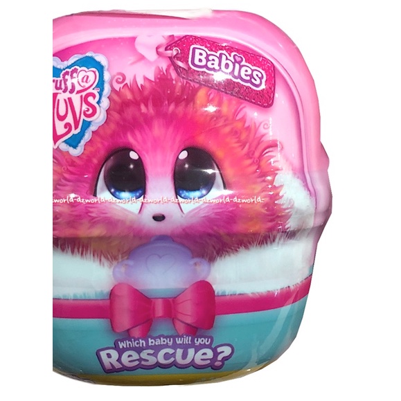 Scruff Luvs Babies Which Baby Will You Rescue Mainan Boneka Surprise Scruf Skruf Love Suprise Skruff Reskyu